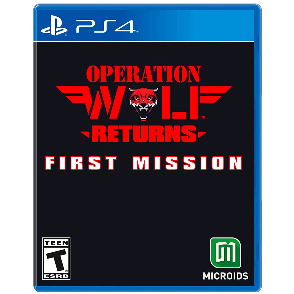 Operation Wolf Returns: First Mission [PS4, английская версия]