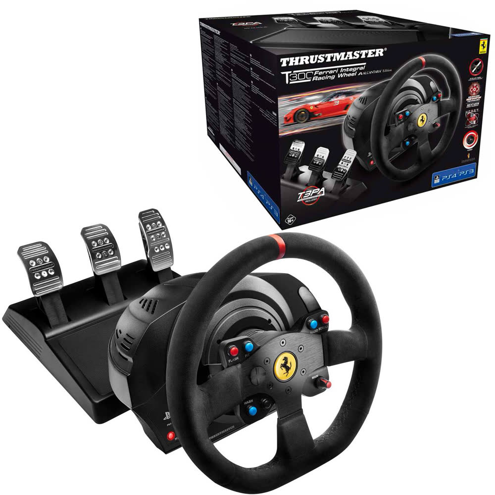 Руль Thrustmaster T300 Ferrari Alcantara Edition PS5/PS4/PS3