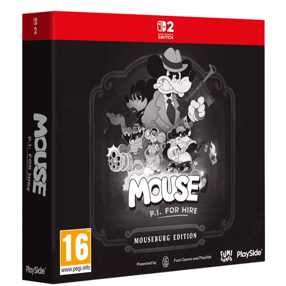 MOUSE: P.I. For Hire - Mouseburg Edition [Switch 2, русские субтитры]