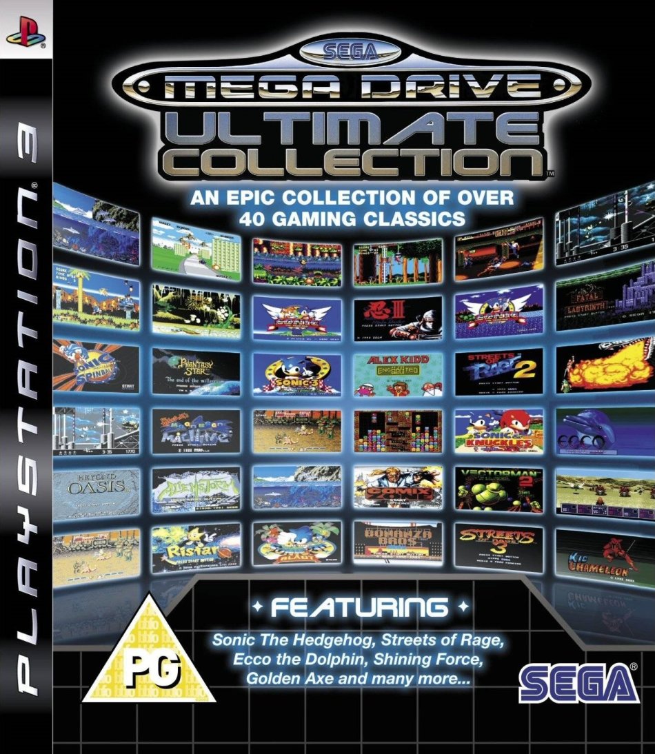 SEGA Mega Drive Ultimate Collection [PS3, английская версия]