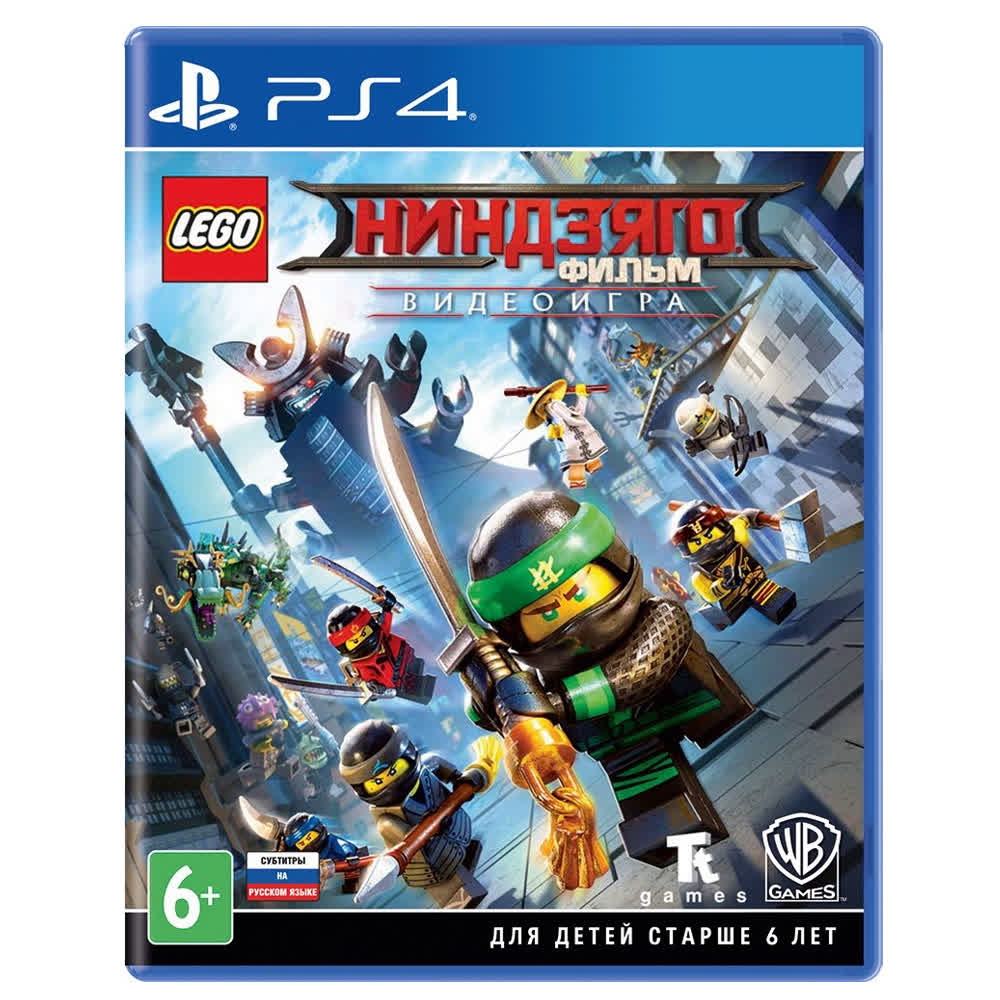 LEGO Ниндзяго Фильм - Видеоигра [PS4, русские субтитры]