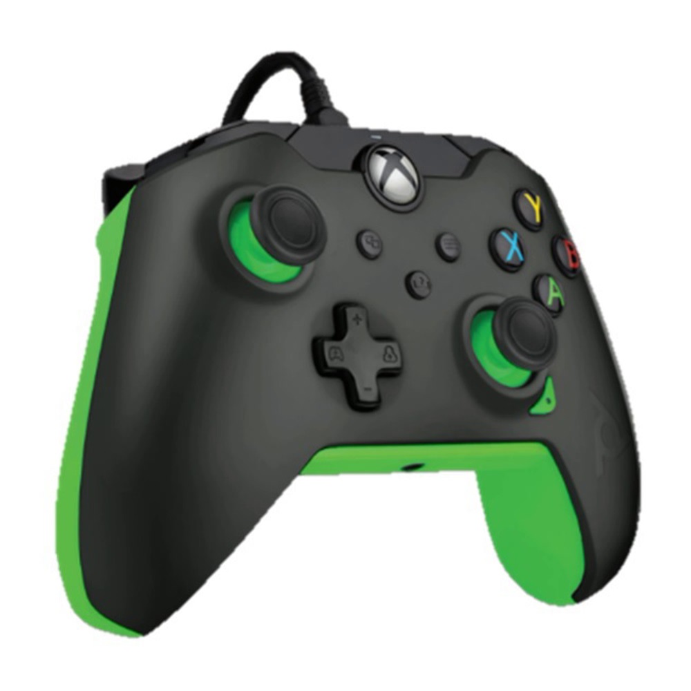 Джойстик XB Series X|S/ XB One/ PC Controller Wired PDP Neon Black 012-GG