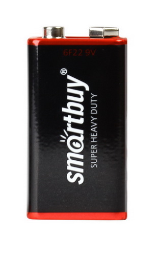 Элемент питания SMARTBUY  6F22 S (крона)   (10/400)