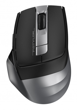 Беспроводная мышь A4TECH Fstyler FG35 (2000dpi) (6but), серый/черный (1/60)