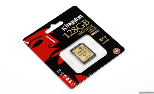 SDXC  128GB  Kingston Class 10 UHS-I Ultimate (90/45 Mb/s)