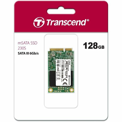 Внутренний SSD  Transcend  128GB  230S mSata (mini SATA), SATA-III, R/W - 550/400 MB/s, TLC 3D NAND