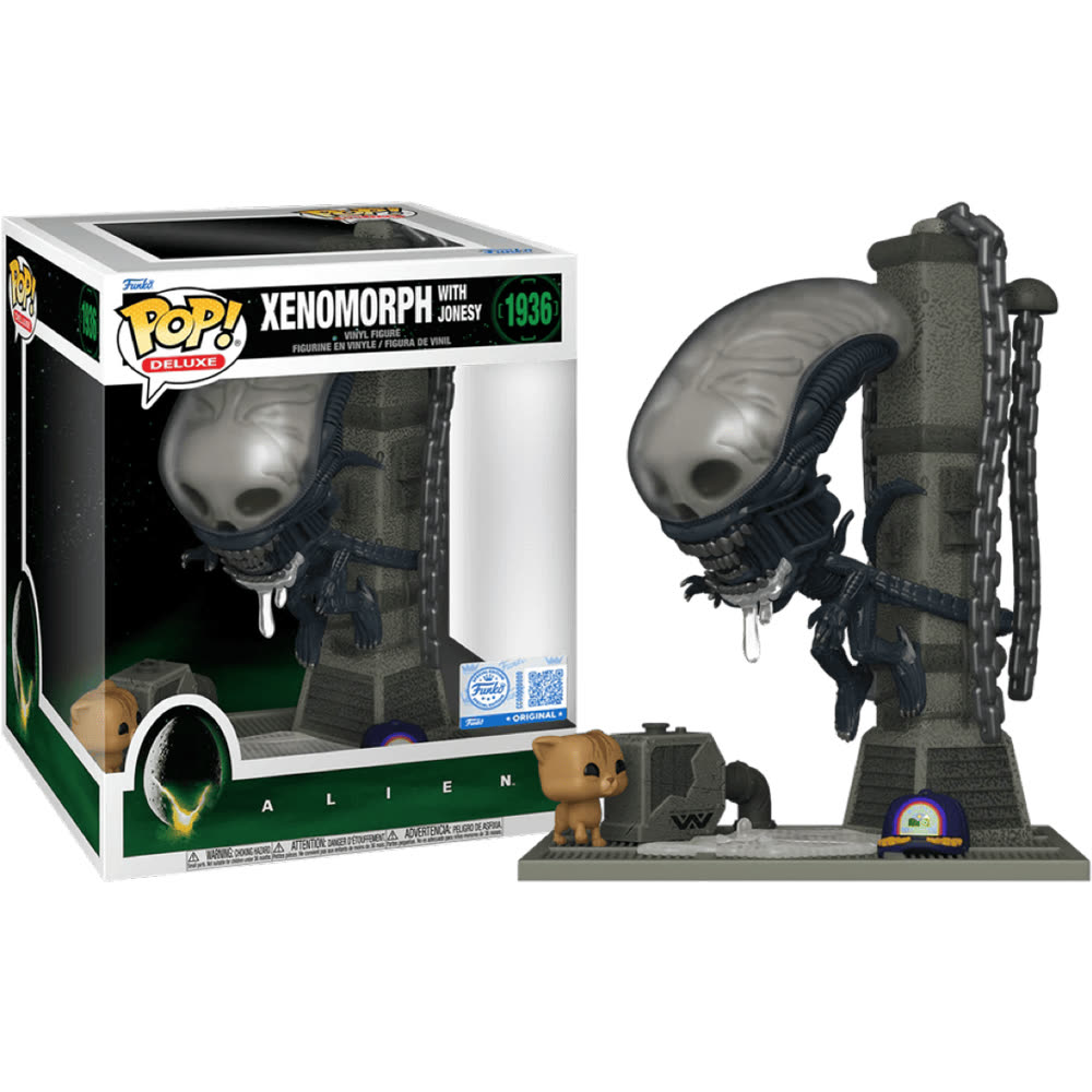 Фигурка Funko Pop! Deluxe: Alien – Xenomorph with Jonesy (1936)