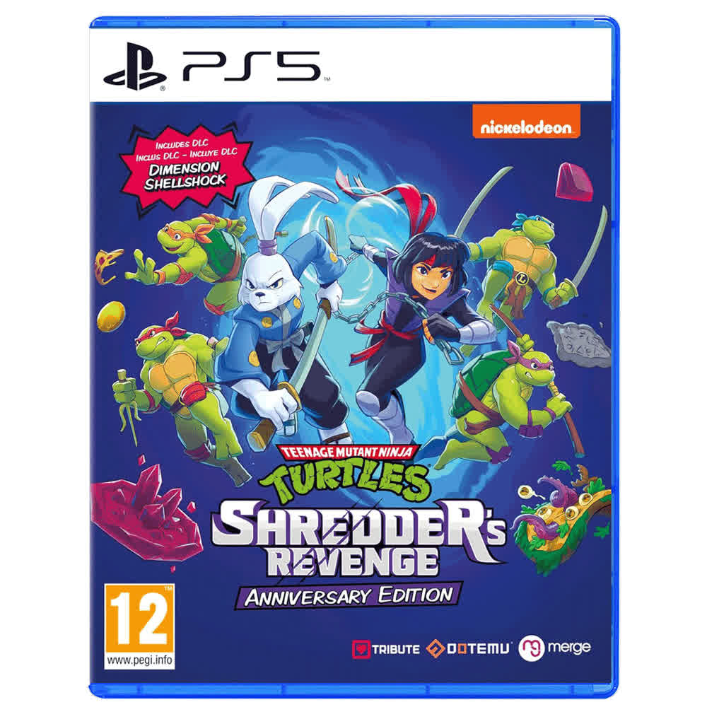 Teenage Mutant Ninja Turtles: Shredder's Revenge Anniversary Edition [PS5, английская версия]