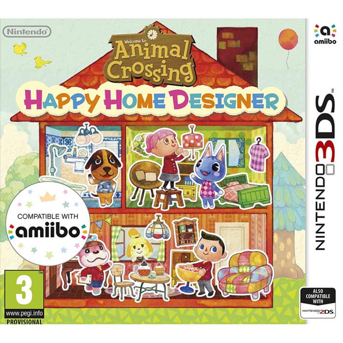 Animal Crossing: Happy Home Designer [3DS, английская версия]