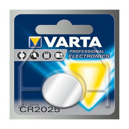 Элемент питания VARTA  CR 2025 Electronics (1 бл)  (1/10/100)
