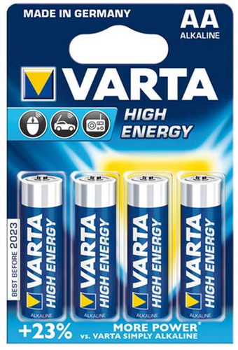 Элемент питания VARTA  LR6 LONGLIFE POWER   (4 бл)  (4/80/400)