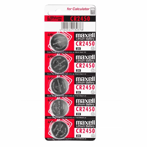 Элемент питания MAXELL  CR 2450 BL5 (5/50)