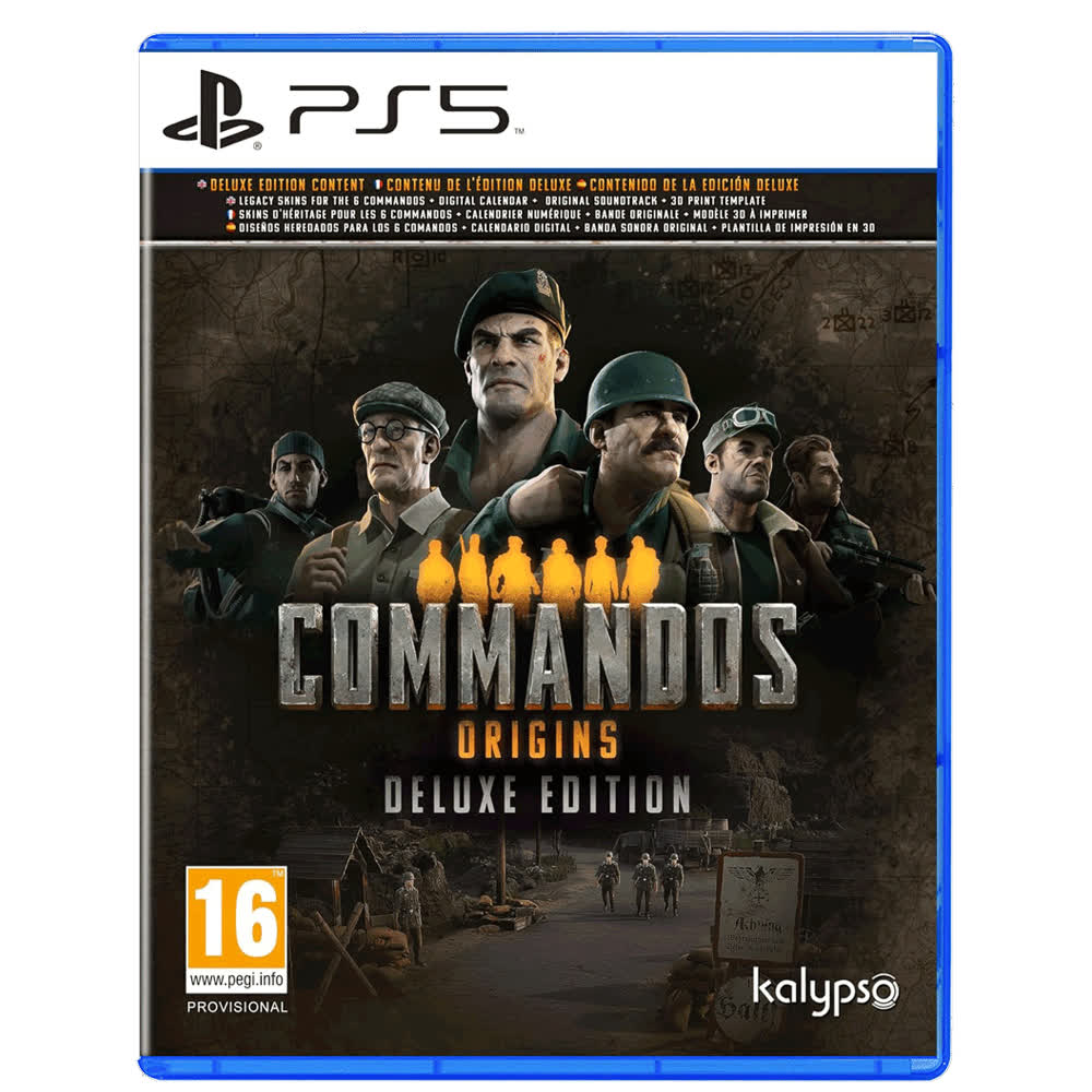 Commandos Origins - Deluxe Edition [PS5, русские субтитры]