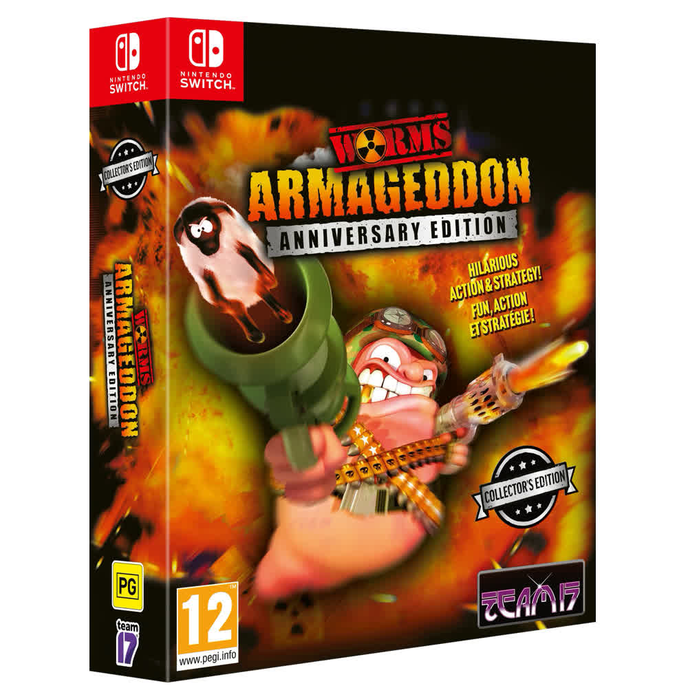 Worms - Armageddon Anniversary Collector's Edition [Nintendo Switch, русские субтитры]