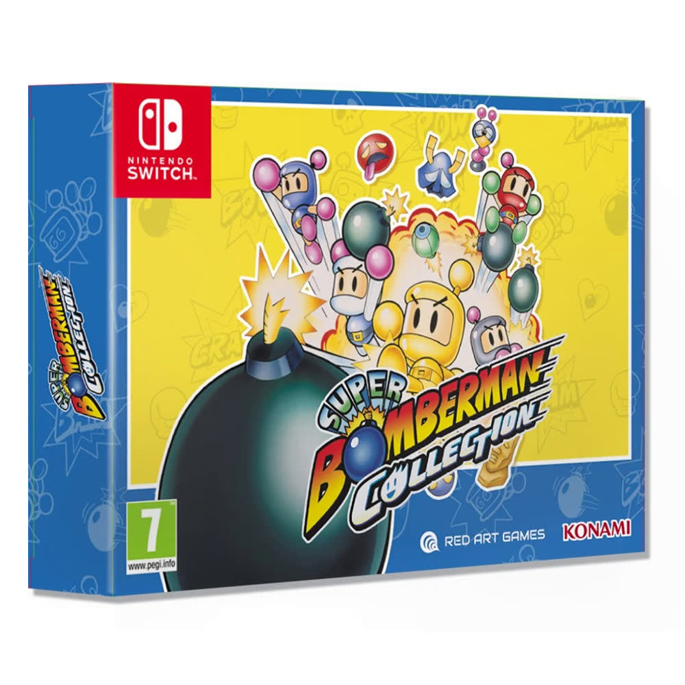 Super Bomberman Collection - Collector's Edition [Nintendo Switch, английская версия]