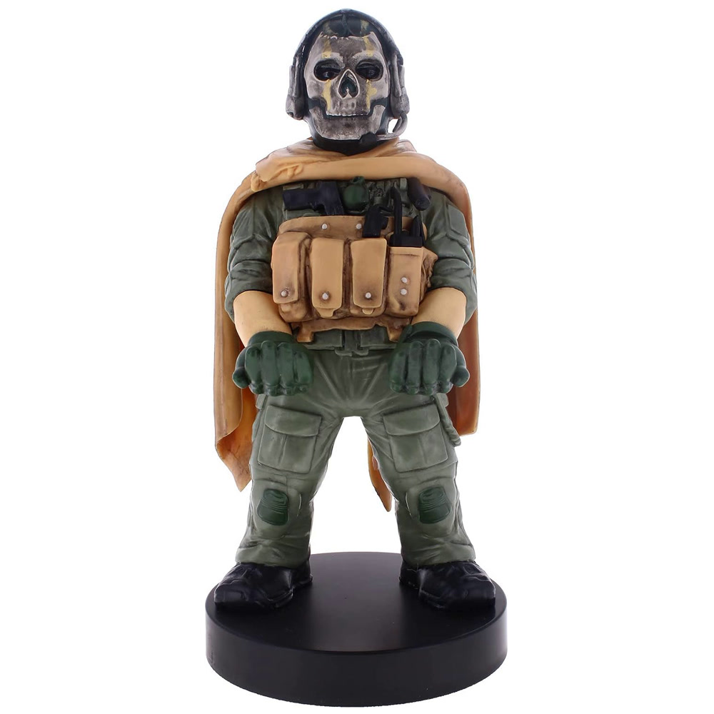 Фигурка-подставка для геймпада/телефона Cable Guys - Call of Duty: New Ghost Warfare Sculpt